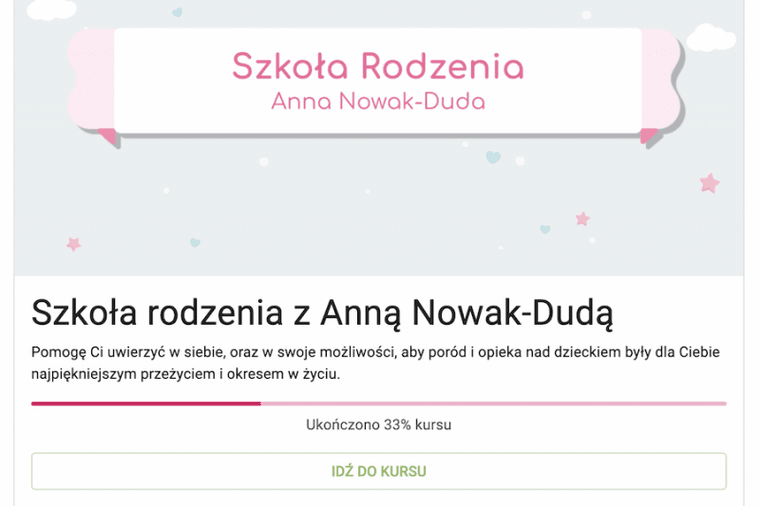 Podsumowanie pierwszej edycji kursu Szkoły Rodzenia z Anną Nowak-Dudą
